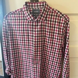 Bonobos Long Sleeve Shirt - Large Slim Fit